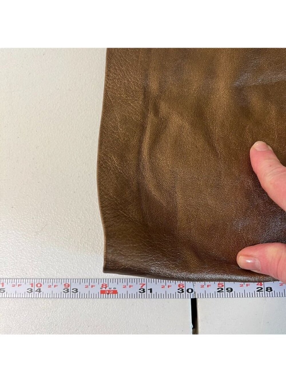 Vintage Laundry Shelli Segal Leather Pants Copper Bootcut 8 Buttery Soft Chic - Picture 13 of 16